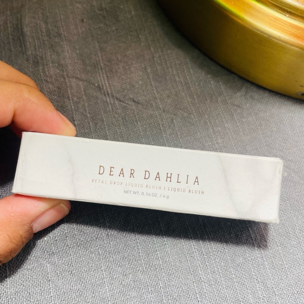 Dear Dahlia petal drop liquid blush Dreamy